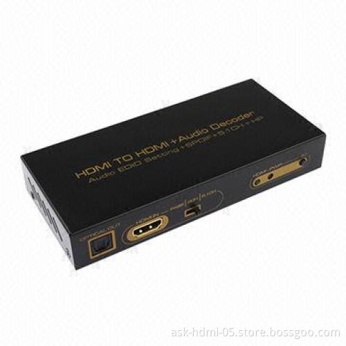 HDMI to HDMI with Audio Decoder